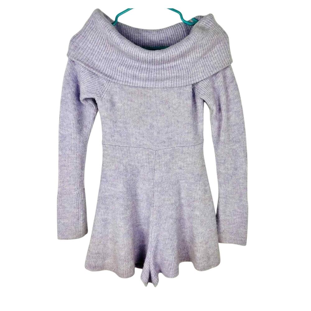 Urban Outfitters - Grace Off-The-Shoulder Romper NWOT Sz:S - Picture 5 of 5